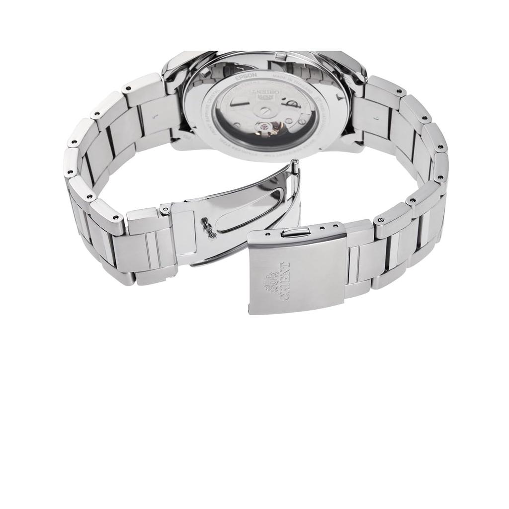 ORIENT SUN&MOON Sun & Moon Automatic Watch Mechanical Automatic Domestic Manufacturer Warranty Contemporary RN-AK0301S Men's White Silver