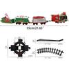 Christmas Electric Train Toy Christmas Tree Scene Decor Hanging Ornament For Festival Holiday New Year Decoration