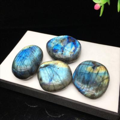 New Healing Ore Labradorite Palm Stone Home Decor Lucky Stones Natural Labradorite Moonstone Energy Stones Fisk Tank