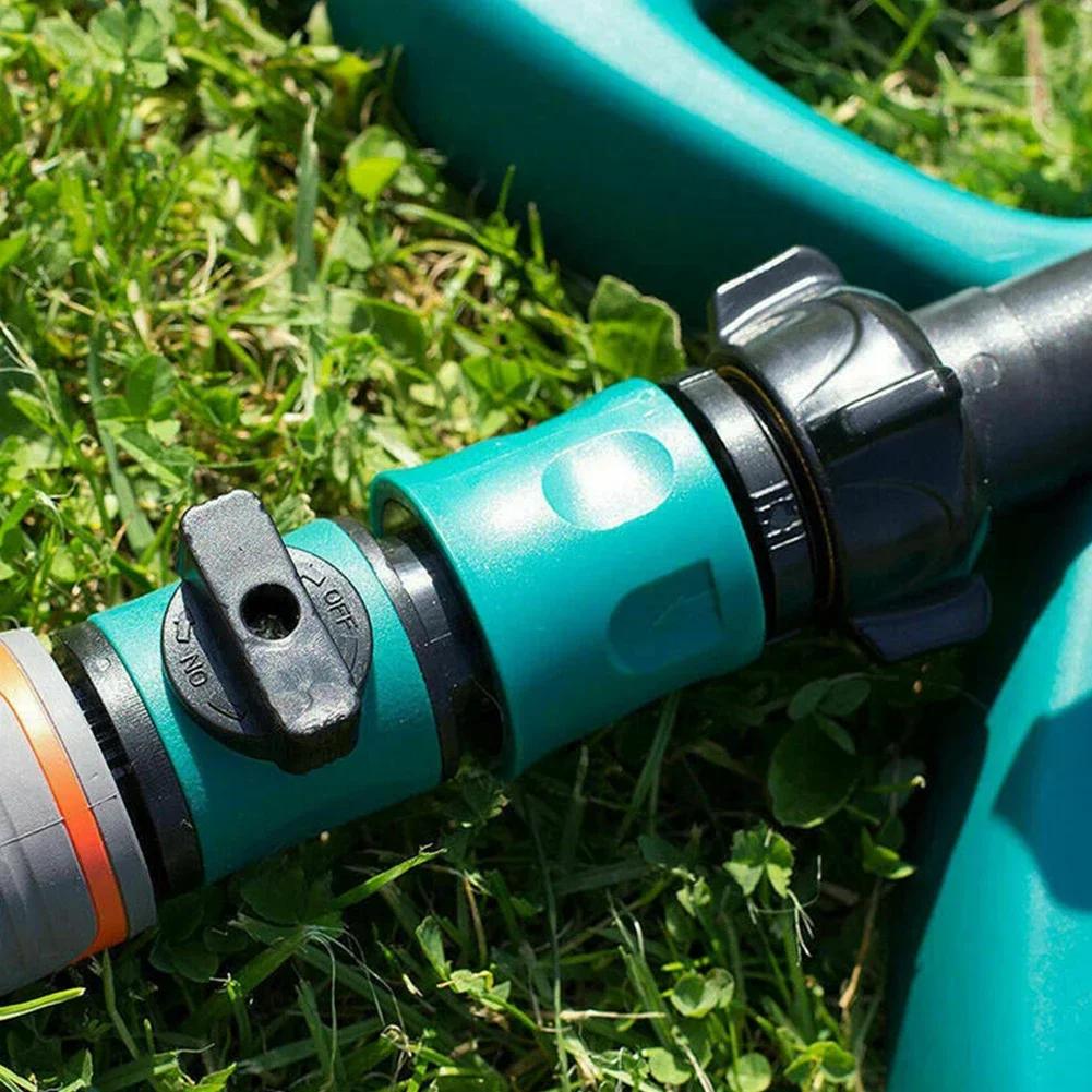 Garden Hose Shut Off Valve, Quick In-Line Tap Connector for Watering & Irrigation System