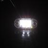 12-30V 6000K Wasserdichte Piranha Blinker LED Auto Seitenmarkierungs-Bremssignallampe