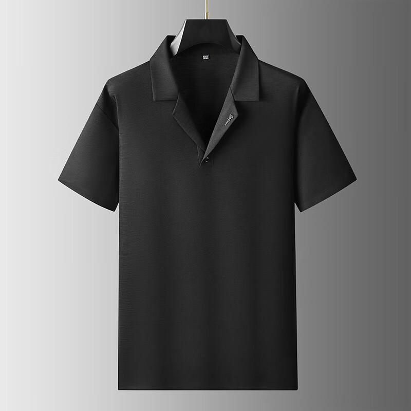 Мужская футболка-поло с воротником Dibinze большого размера L