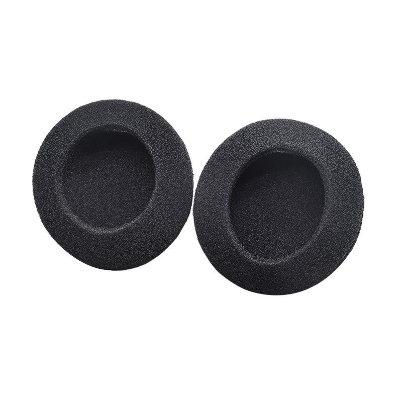 High Elasticity Tear-Resistant Sponge Headset Covers (35/45/50mm) - Thickened 6cm Round Ear Cotton Earpads