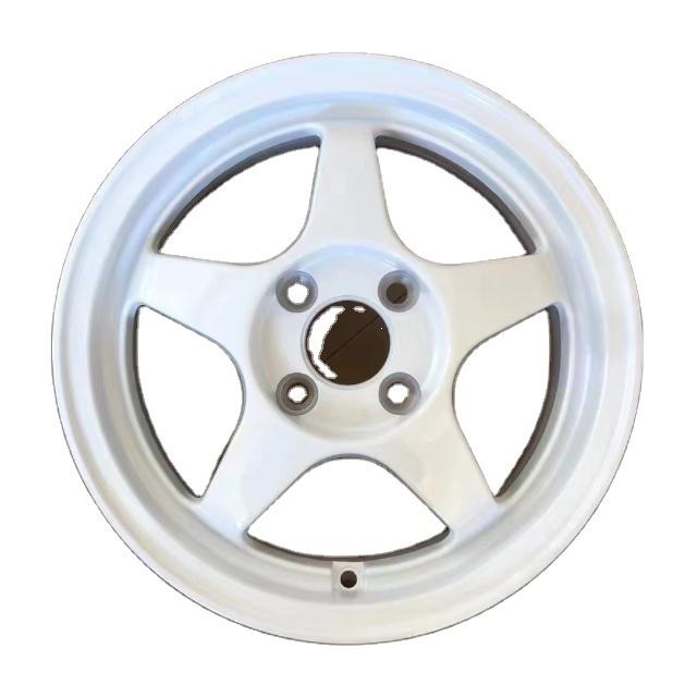 15 Zoll Gussaluminiumlegierung Auto Felgen 15x6.5 Felgen Lochkreis 4x100 4x108 für PKW Rennsport Tuning Autos