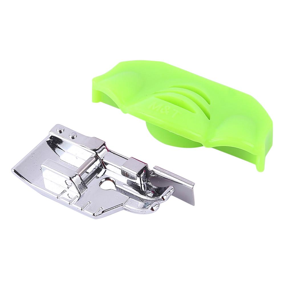 Baoblaze Pie Prensatelas Puntada Recta 1//4 Pulgada Pieza de M/áquina de Coser