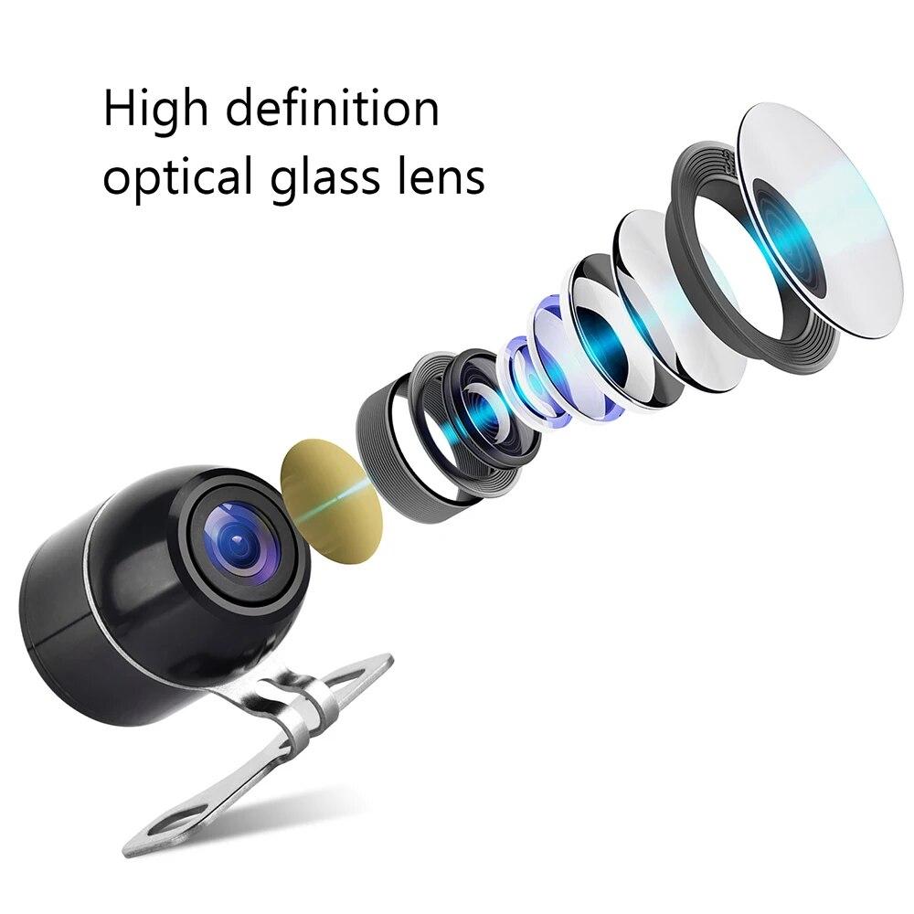 2 Inch Motorcycle Dash Cam HD 1080P DVR Camera Wide-Angle Loop Recorder Front & Rear Waterproof Night Vision Driving Recorder