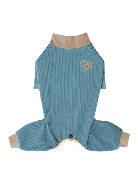 MUNIKUND Garten Fleece All In One - Blue
