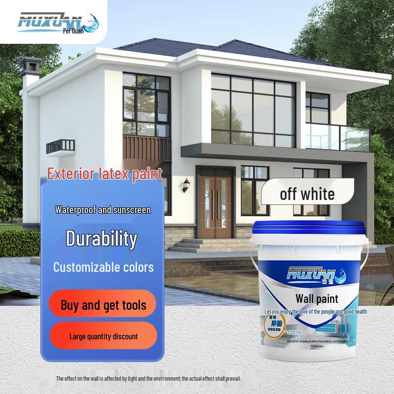 Muxuan Exterior Weather-Resistant Latex Paint