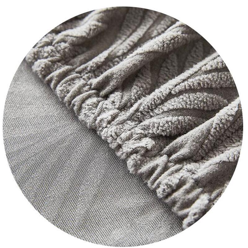 Jacquard Velvet Bed Headboard Bedside Protector Cover Elastic All-Inclusive Backrest Dust Cover for Home Hotel Decor