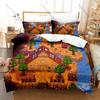 Stardew Valley 3PCS Bedding Set, Duvet Cover + 2 Pillowcases, Farm Game Print Soft Microfiber for Gaming Fans
