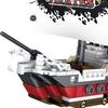 Non-Toxic Pirate Ship Building Kit Moc Pirate Ship Model Building Blocks Creative Gifts For Teenagers And Adults To Build 578 Pieces