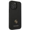 Guess Guhcp13Lps4Mk Iphone 13 Pro / 13 6,1 Czarny/Black Hardcase Saffiano 4G Małe Metalowe Logo