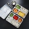 777 Stainless Steel 304 Divided Lunch Tray