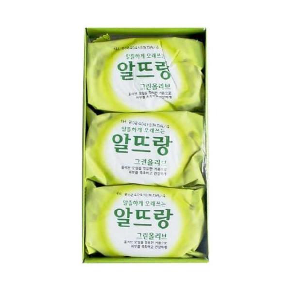 

[OF42P71S]Altrang Soap Green Olive 3 Pack (12105621)