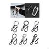 Car Fob Keychain Motorcycle Anti Lost Universal Key Holder Business Metal