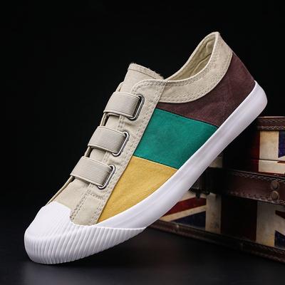 Ventilation Fashion Men's Canvas Sneakers Shoes Breathable Casual Buckle Loafer Shoes Spring Mens Designer Men Loafers Shoes 358