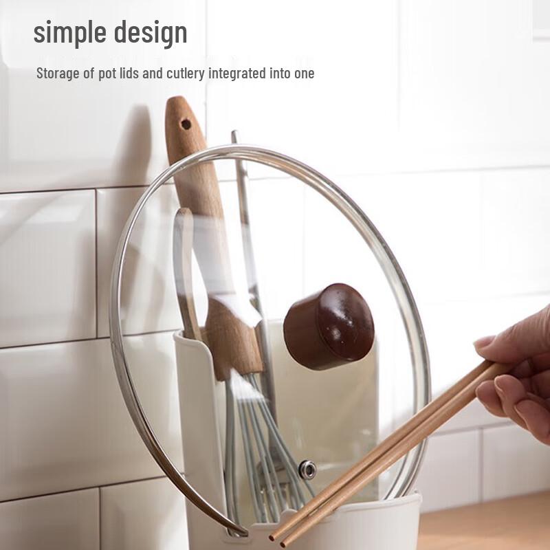 Chahua No-Drill Chopping Board & Pot Lid Rack