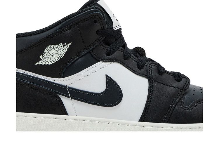 Jordan 1 Mid Off Noir Toe (GS)