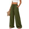 Pantaloni della tuta larghi colorati da donna, jogger casual versatili per l'uso quotidiano
