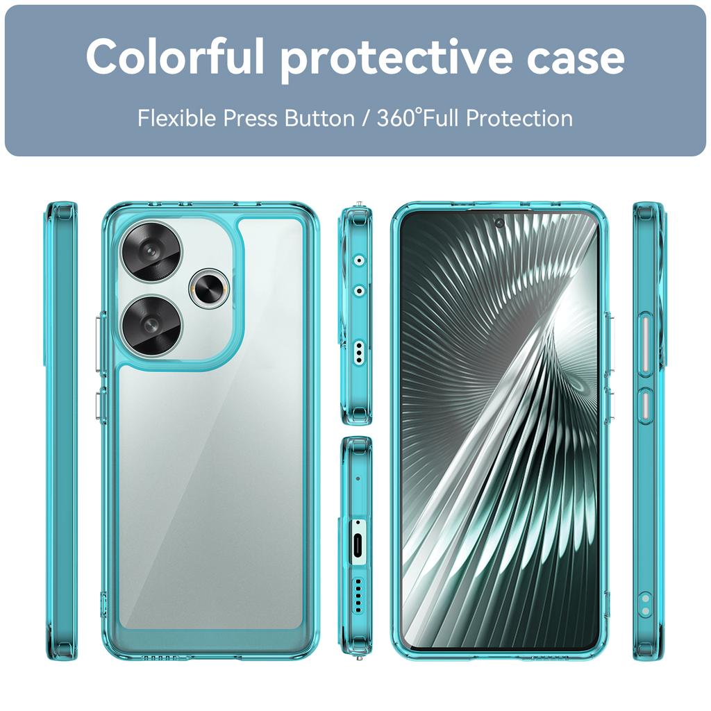 For Xiaomi Redmi Turbo 3 5G/Poco F6 5G Case TPU+Acrylic Phone Shell Mobile Accessories Wholesale