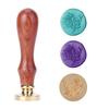 Plant Seal Flower Seal Wax Seal Stamp Retro Antique Sealing Wax Scrapbooking Stamps Wedding Decorative Invitation Cards