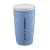 STARBUCKS Starbucks Double-Walled Tumbler Mug with Logo, Cat, and Kitten Design, PAUL&JOE Collaboration, 12 Fl Oz/355 Ml, Ceramic, Blue, Pastel, Coffe