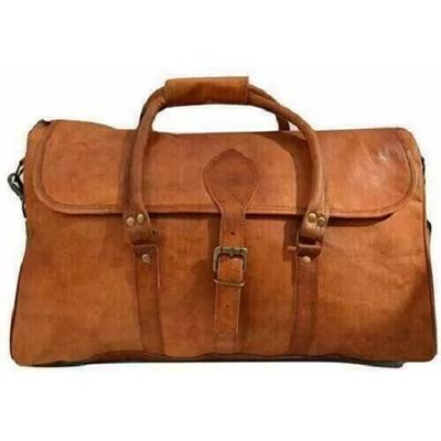 Neue Leder Übernachttasche Reise Reisetasche Fitnessstudio Herren Wochenende Vintage Echtes Herren Gepäck