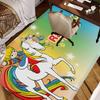 Rainbow Brite Anime Hallway Carpet Non-Slip Laundry Room Mat Laundry Decor Balcony Child Living Room Bedside Area Rugs
