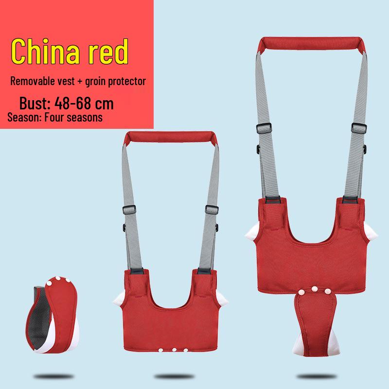 Breathable Toddler Walking Belt with Anti-Choking Leash and Anti-Fall Support