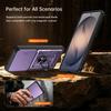 Armor Slide Lens Protect Phone Cases Fundas For Samsung Galaxy S26 Ultra S 26 Plus 5G GalaxyS26 Case Magnetic Holder Ring Cover
