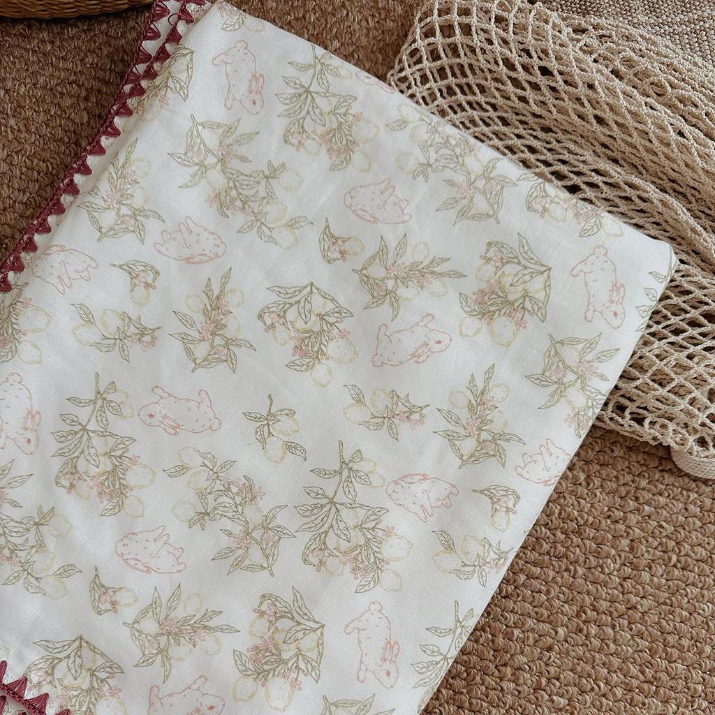 Summer Baby Bamboo 4-Layer Cool Quilt: Newborn Ice Silk Blanket for Naps & Air Conditioning.