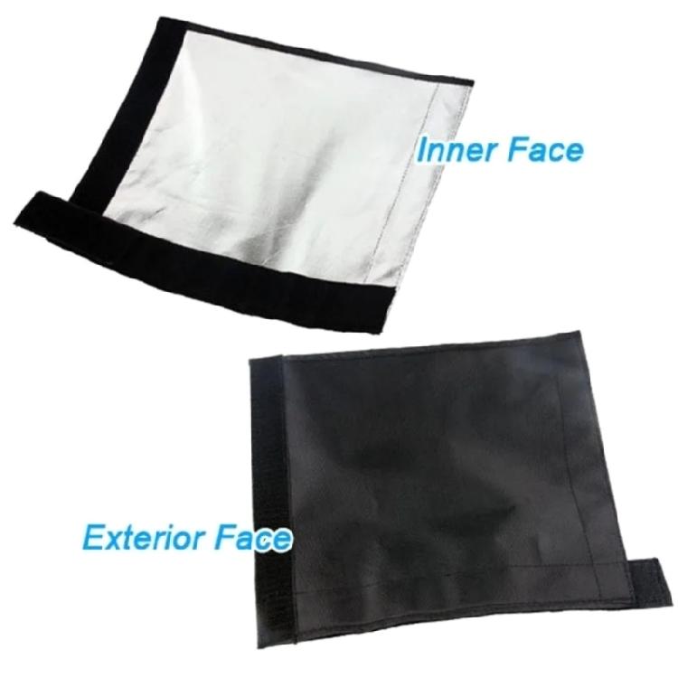 Portable Flash Snoot Hot Shoe Top Light Control Soft Light Cover Flash Diffuser for Various Photography Scenario