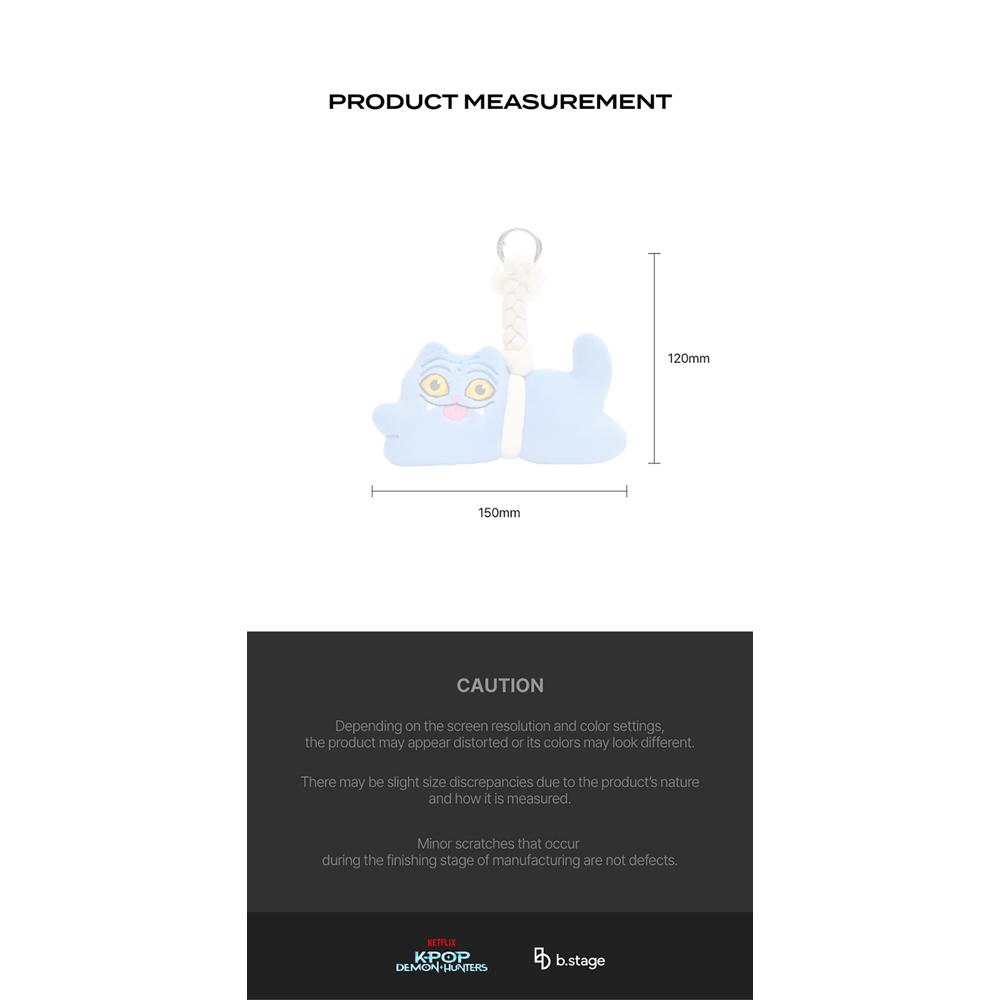 KPop Demon Hunters - Derpy Guardian Plush Keyring