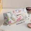 Trousse de toilette matelassée motif papillon Runhui - Grande capacité, Rangement tendance
