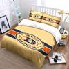 Denver Broncos Vintage Logo Design Print Bedding Set Duvet Cover Pillowcases (1* Duvet Cover 2* Pillowcases Do Not Include Comforter)
