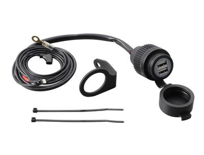 Kitaco 80-757-02400 USB Power Supply Kit, K-TOUR (2 Port Type), XSR125 (RE46J) BVF1