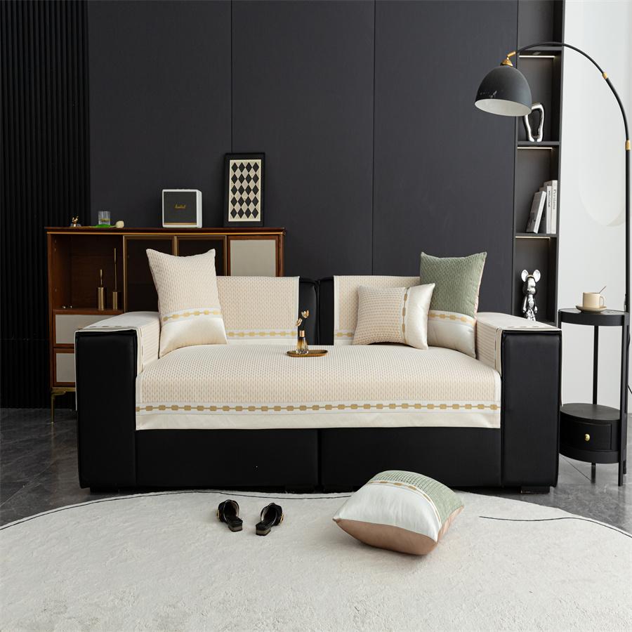 

Простая современная подушка для дивана Four Seasons Universal Non-slip Ins Чехол для дивана Ткань Полотенце Чехол для дивана Подушка 70x70cm