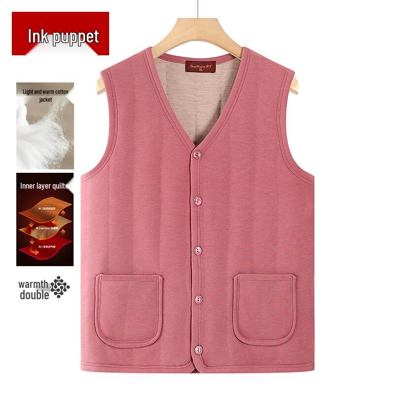 

Women s Thickened Cotton Vest for Middle-Aged/Elderly 3XL
