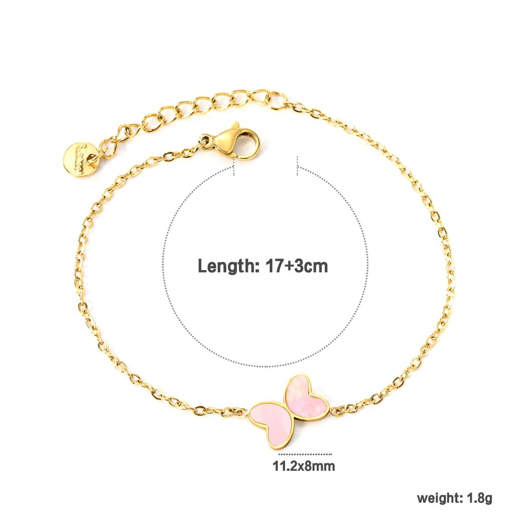 Simple Butterfly Bracelet For Women Classic Versatile Fashion Jewelry Elegant Bracelet