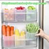 Wholesale Refrigerator Storage Boxes Kitchen Fruit Vegetable Fresh-keeping Box Fridge Side Door Container Organizer Accessories