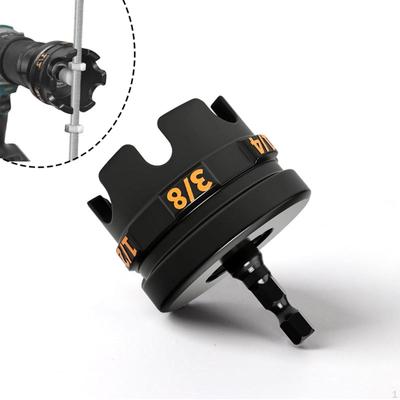 Nástavec na vrtačku Nut Zipper pro závitové tyče 1/4", 3/8", 1/2", přenosný, rychlý a pro demontáž šroubů