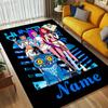 Custom Name Fantasy Heroes Living Room Non-Slip Area Rug Soft Carpet for Bedroom Kids Playroom Sofa Office Home Decor Doormat