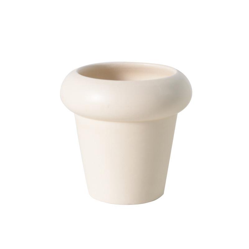 Ceramic Flowerpot Indoor Plants Pots European Flowerpot Simple Succulent Plants Planter Container Small Bonsai Home Decoration