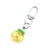 Vibrant Jelly Fruit Keychain Cute Resin Key Ring Bag Charm For Women Girls Spring Summer Accessories Gift