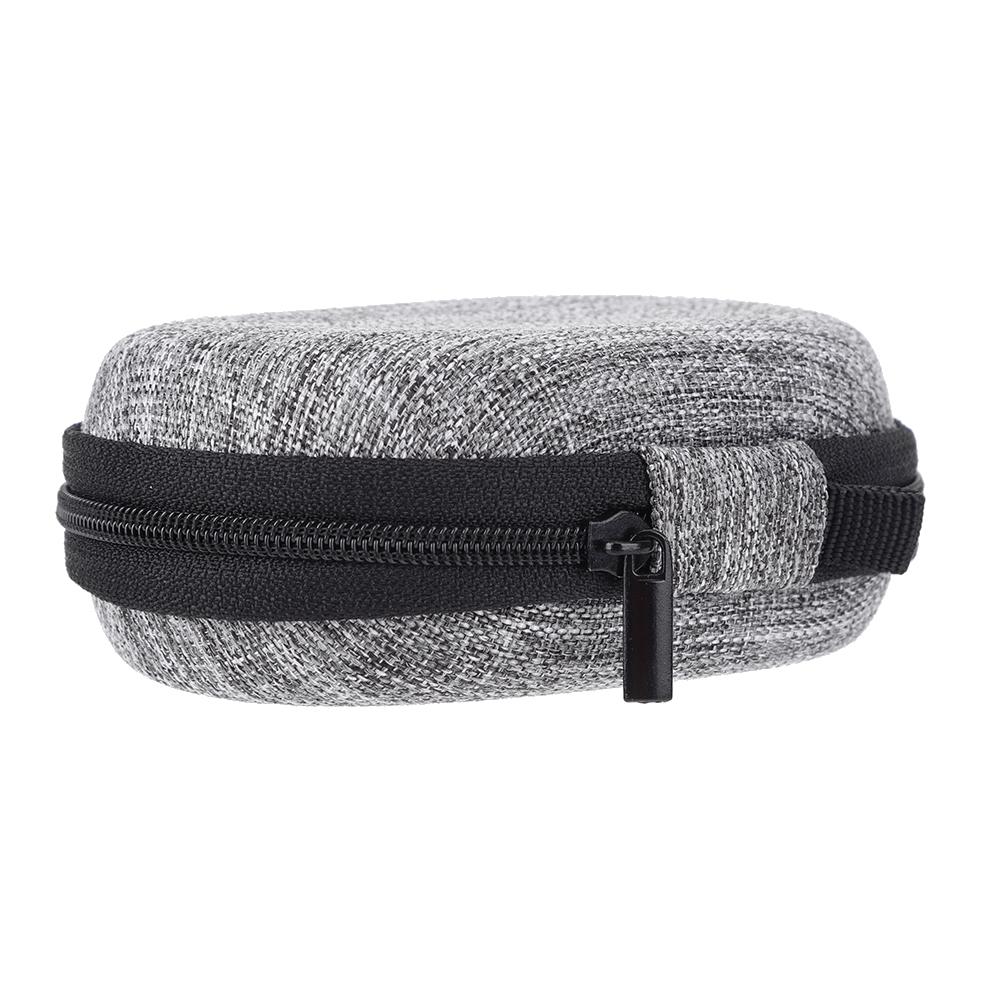 Earbuds Headphone Carrying Case with Mesh Pocket Storage Organizer Box Container Anti-scratch for Airpod Earphone/Charging Cable