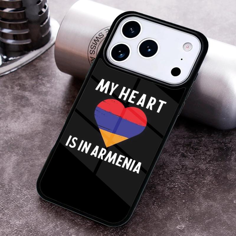 Armenia Armenians Flag Phone Case For iPhone 17 16 15 14 13 12 11 Pro Max Plus 17Air Soft Silicone Cover
