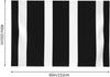 Stripes Black White Tapestry Wall Hanging, Peach Velvet Wall Tapestry No Damage Backdrop Poster Wall Art For Bedroom Living Room