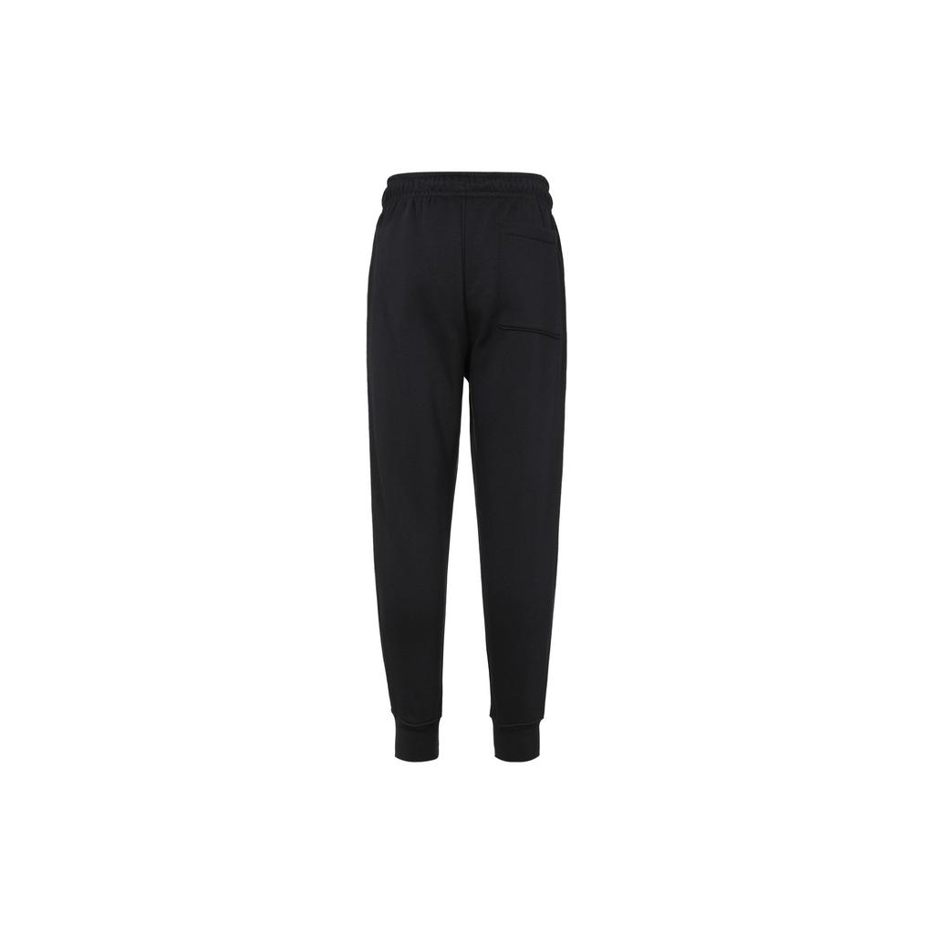 Jordan Solid Color Loose-Fit Joggers With Drawstring Men Bottoms Black FJ7780-010