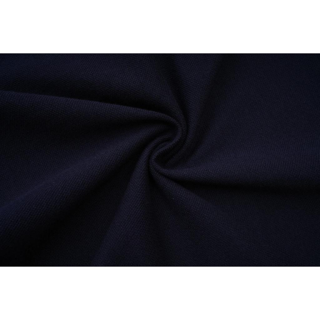 STORN Nuova Polo da Uomo Manica Lunga Blu Reale Sport Tempo Libero Moda Cotone Puro Vestibilità Slim Spaccato