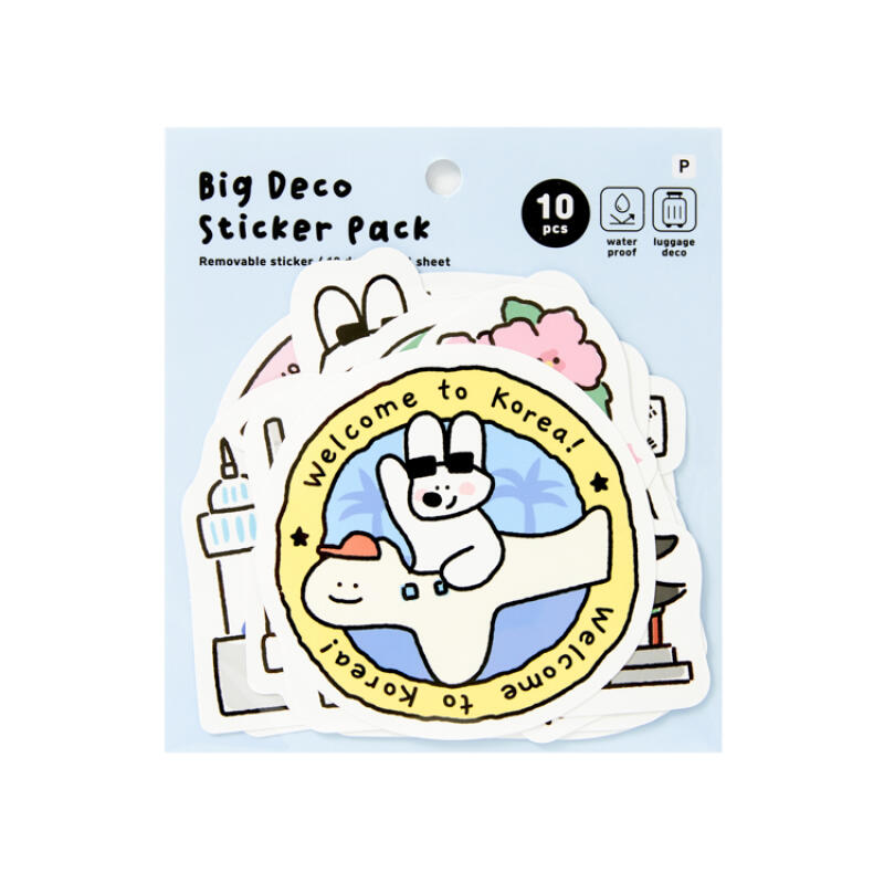 Artbox “Tumbler Deco” Sticker Korea 2 Sheets & Korea Big Sticker Pack.